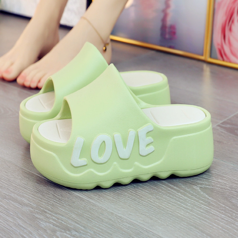 Women'S Shoes Quality - Yüksek Topuklu 6 cm Platform Terlik