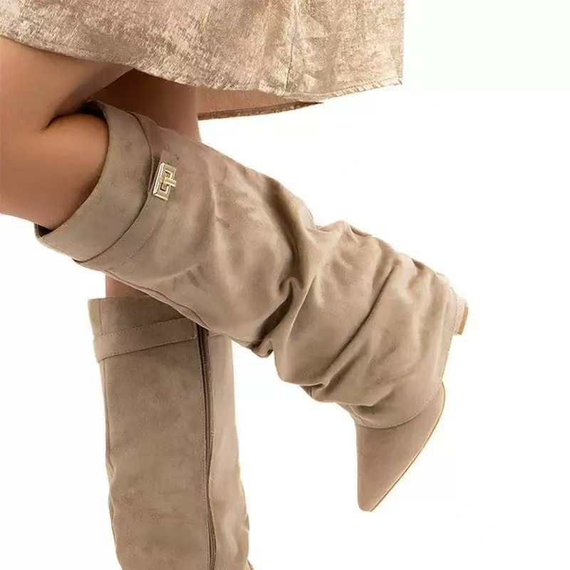 Knee High Boots Women - 2026 yeni kadın diz üstü çizmeler