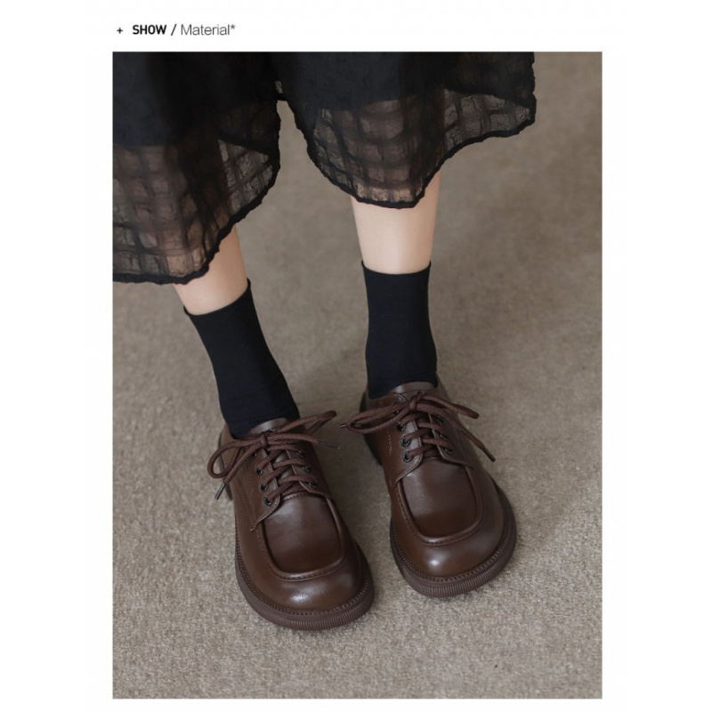 Oxford Lace Up Women - 2026 İlkbahar/Sonbahar Bağcıklı Loafer'lar ve Giymeli
