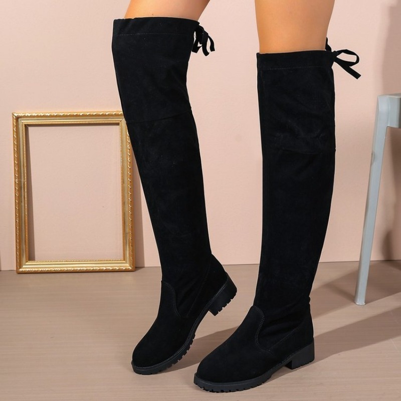 Kadın Diz Üstü Çizmeler Süet B - Sock Boot Women incelemesi ve fiyatı