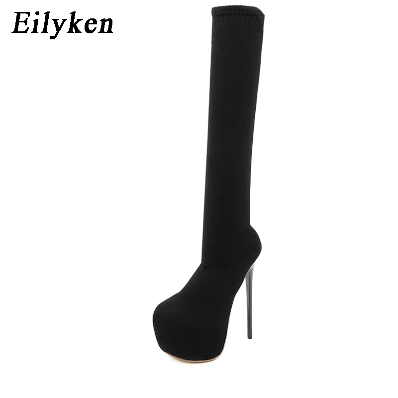 Eilyken 17 CM Platform Topuklu - Sock Boot Women incelemesi ve fiyatı