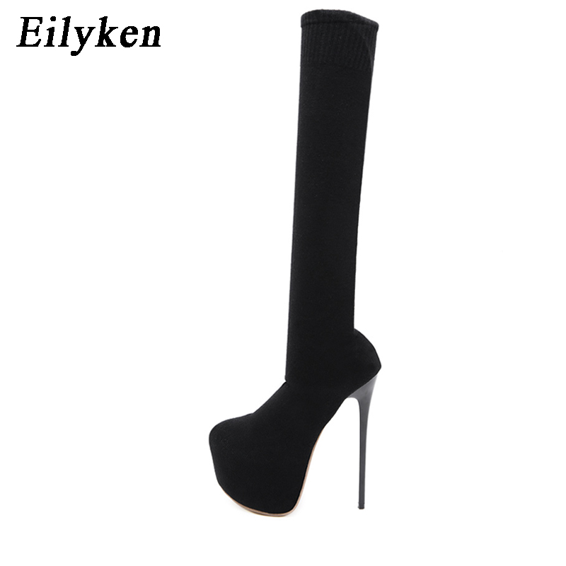 Eilyken 17 CM Platform Topuklu - Sock Boot Women incelemesi ve fiyatı