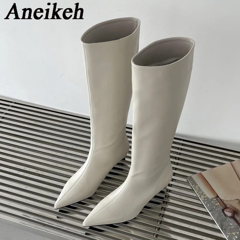 Aneikeh 2026 Moda Seksi Sivri  - Knee High Boots Women incelemesi ve fiyatı