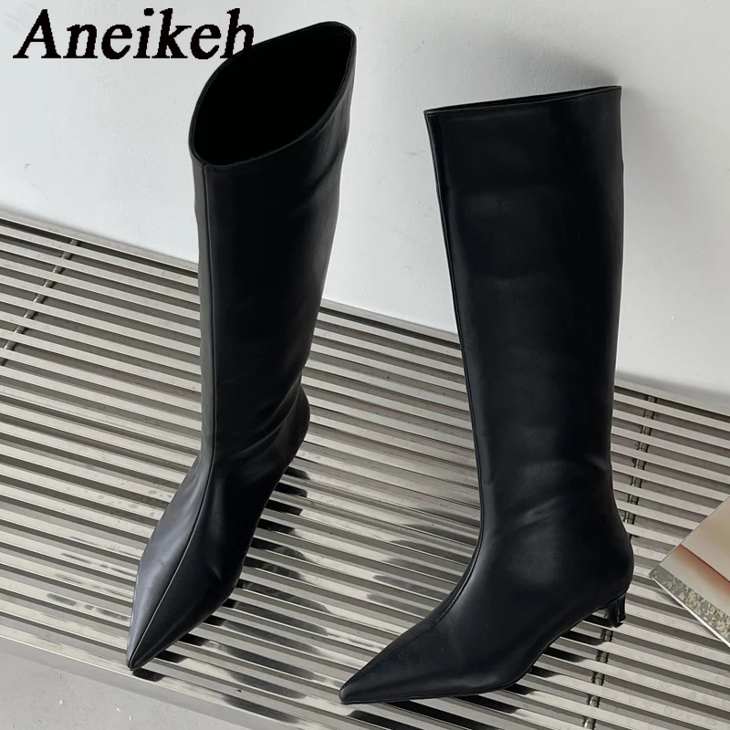 Aneikeh 2026 Moda Seksi Sivri  - Knee High Boots Women incelemesi ve fiyatı