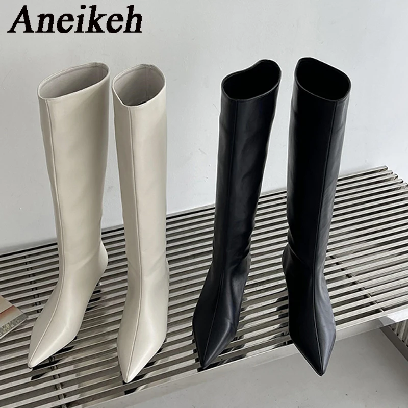 Aneikeh 2026 Moda Seksi Sivri  - Knee High Boots Women incelemesi ve fiyatı