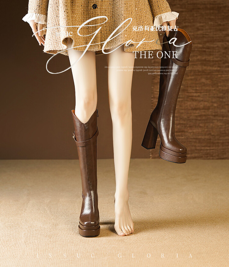 Kadınlar için Sonbahar ve Kışl - Knee High Boots Women incelemesi ve fiyatı