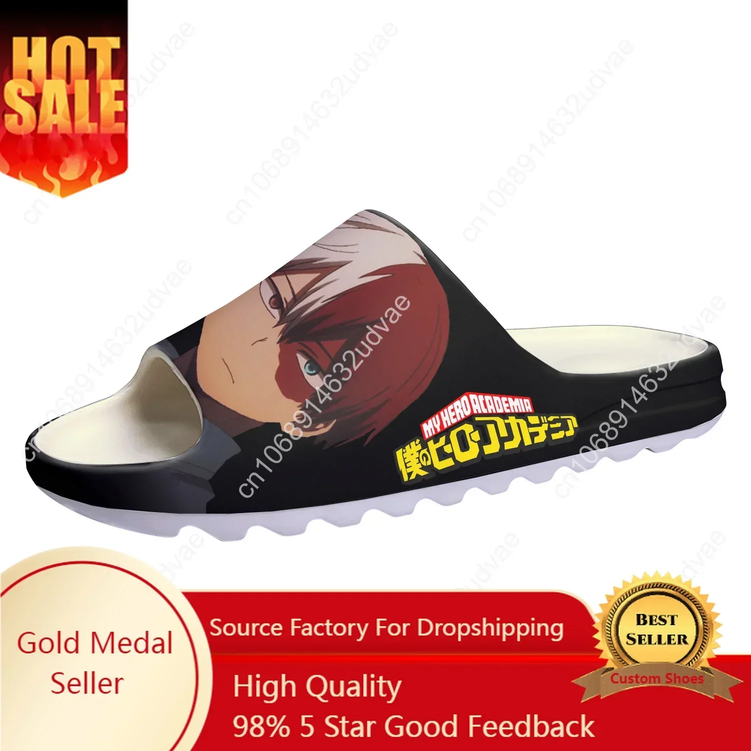 Shoto Todoroki My Hero Academi - Women'S Shoes Clogs incelemesi ve fiyatı